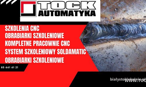 SZKOLENIA CNC SYSTEM SZKOLENIOWY EXPERT CNC TOCK-AUTOMATYKA BIAŁYSTOK
