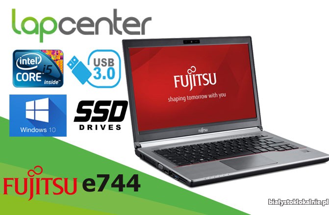 FUJITSU E744 I5 8 GB RAM 240 GB SSD WIN10PRO - LapCenter.pl