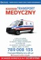 Transport medyczny sanitarny niepełnosprawnych Ambulans Karetka Białystok