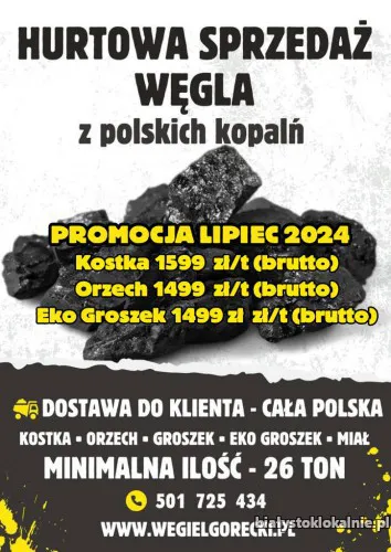 Polski Węgiel Hurt / Promocja Lipiec 2024