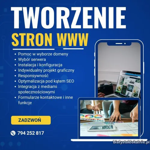 Projektowanie stron internetowych od A do Z - kompleksowa usługa