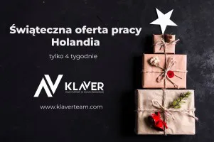 Dodatkowa praca na święta - wyjazd do Holandii!