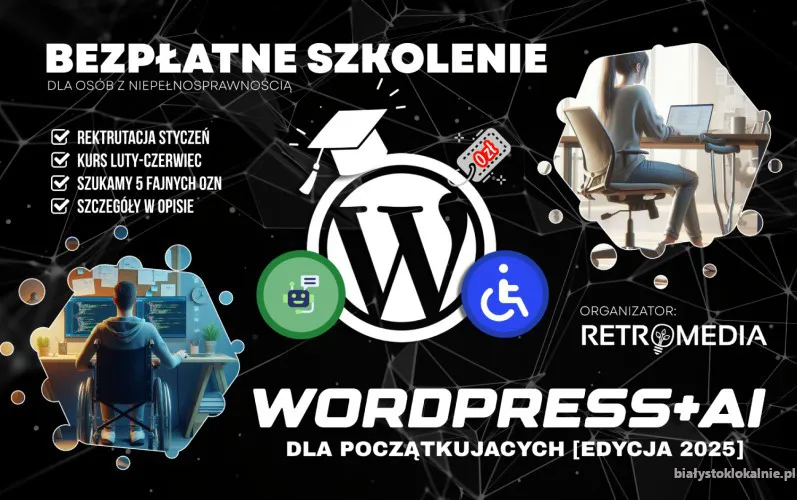 Darmowy kurs WordPress + AI dla OzN