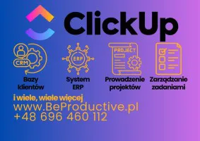 Wdrożenia ClickUp i cyfryzacja procesów w firmie Wdrożenia ClickUp i cyfryzacja procesów w firmie