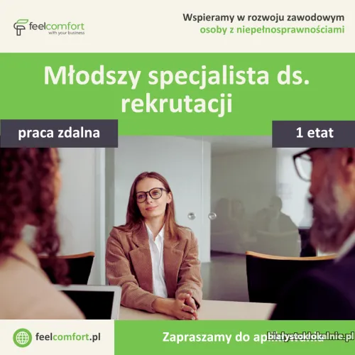 Młodszy specjalista ds. rekrutacji