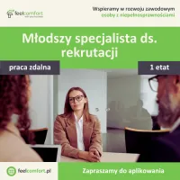 Młodszy specjalista ds. rekrutacji Młodszy specjalista ds. rekrutacji